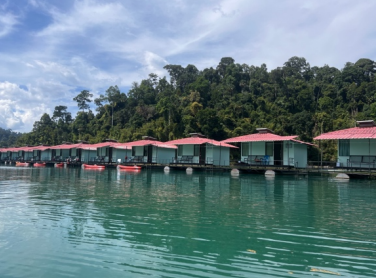 floating bungalows