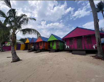 beach huts