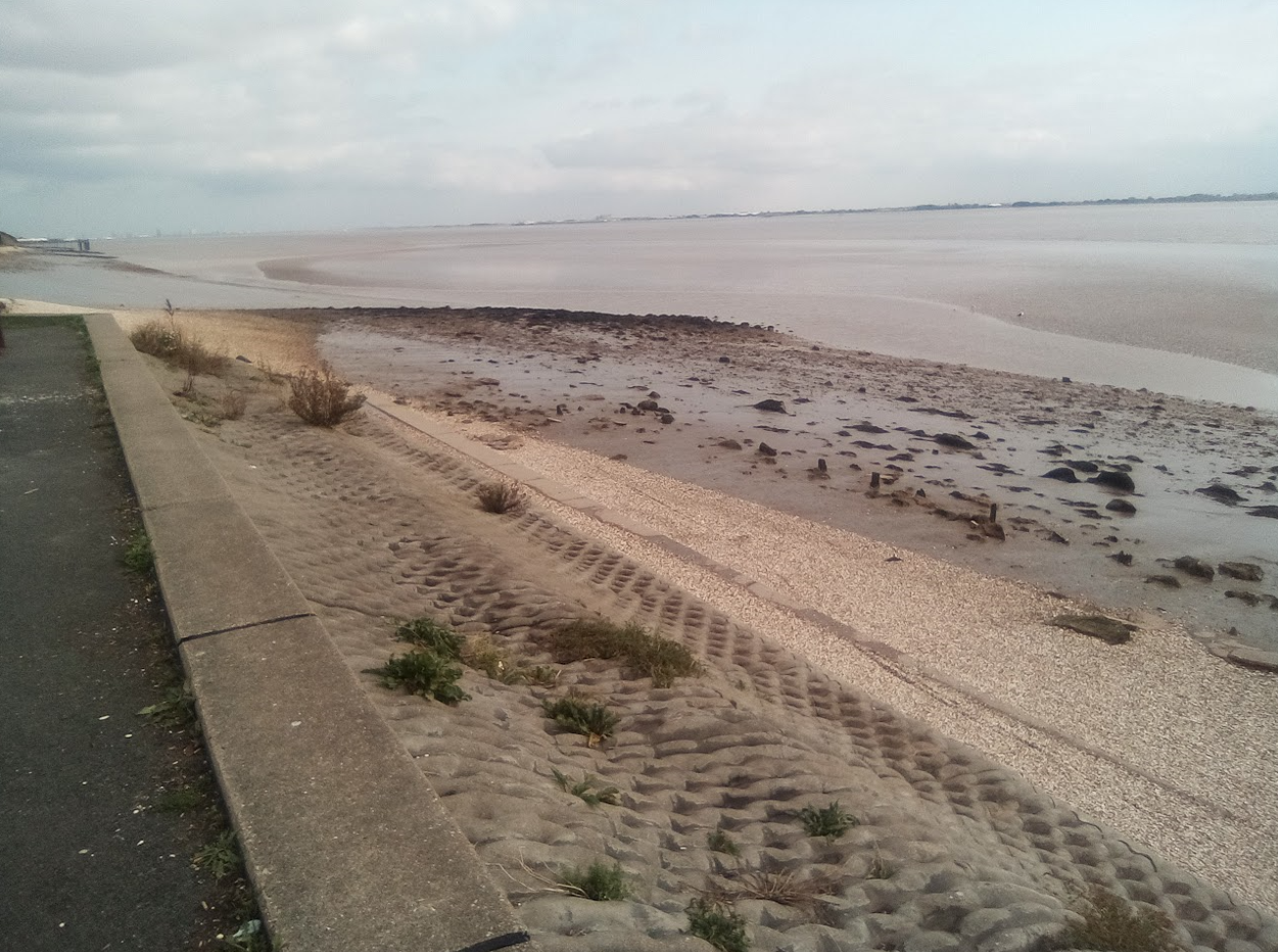 river & beach