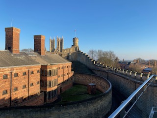 prison wall, castle & cathedral