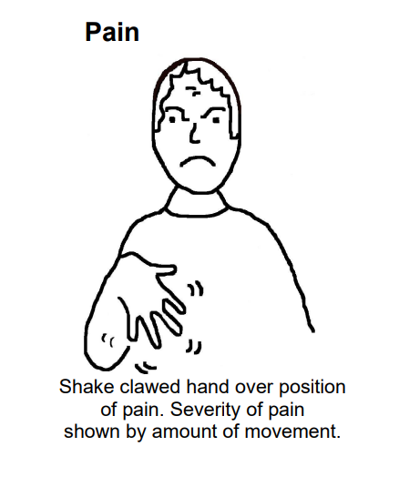 makaton, pain