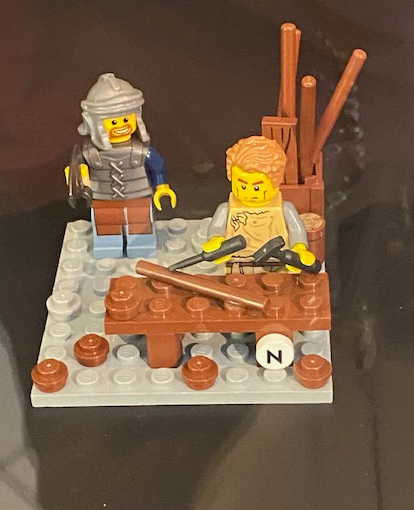 lego blacksmith