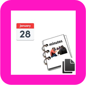 pink button