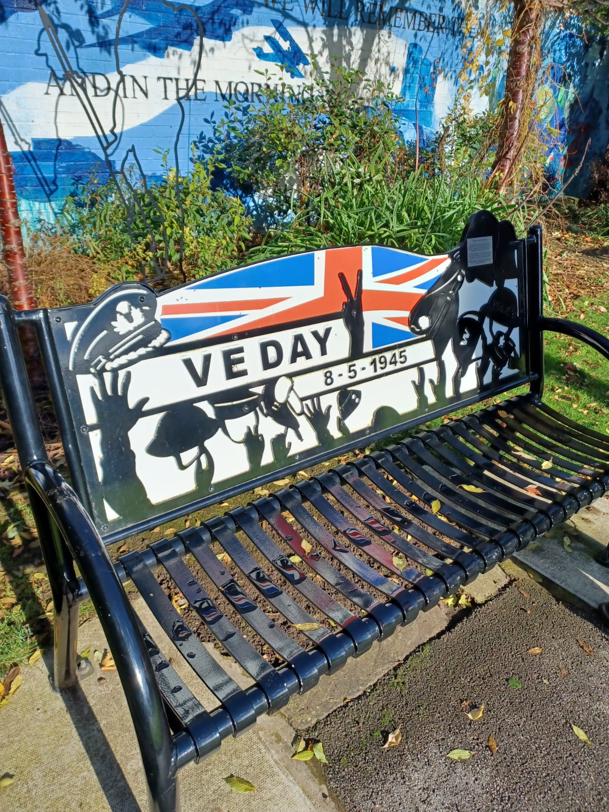 VE day bench