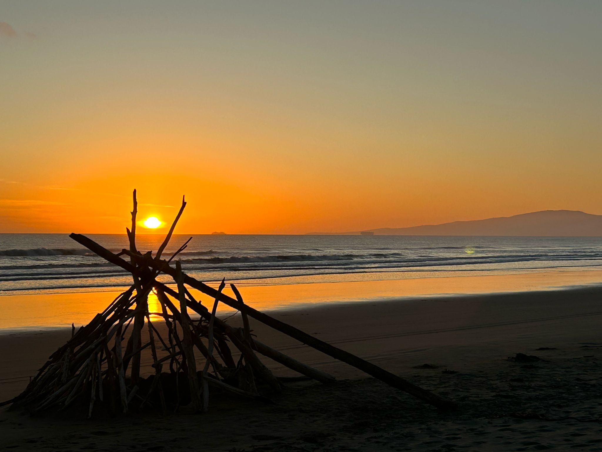 beach sunset