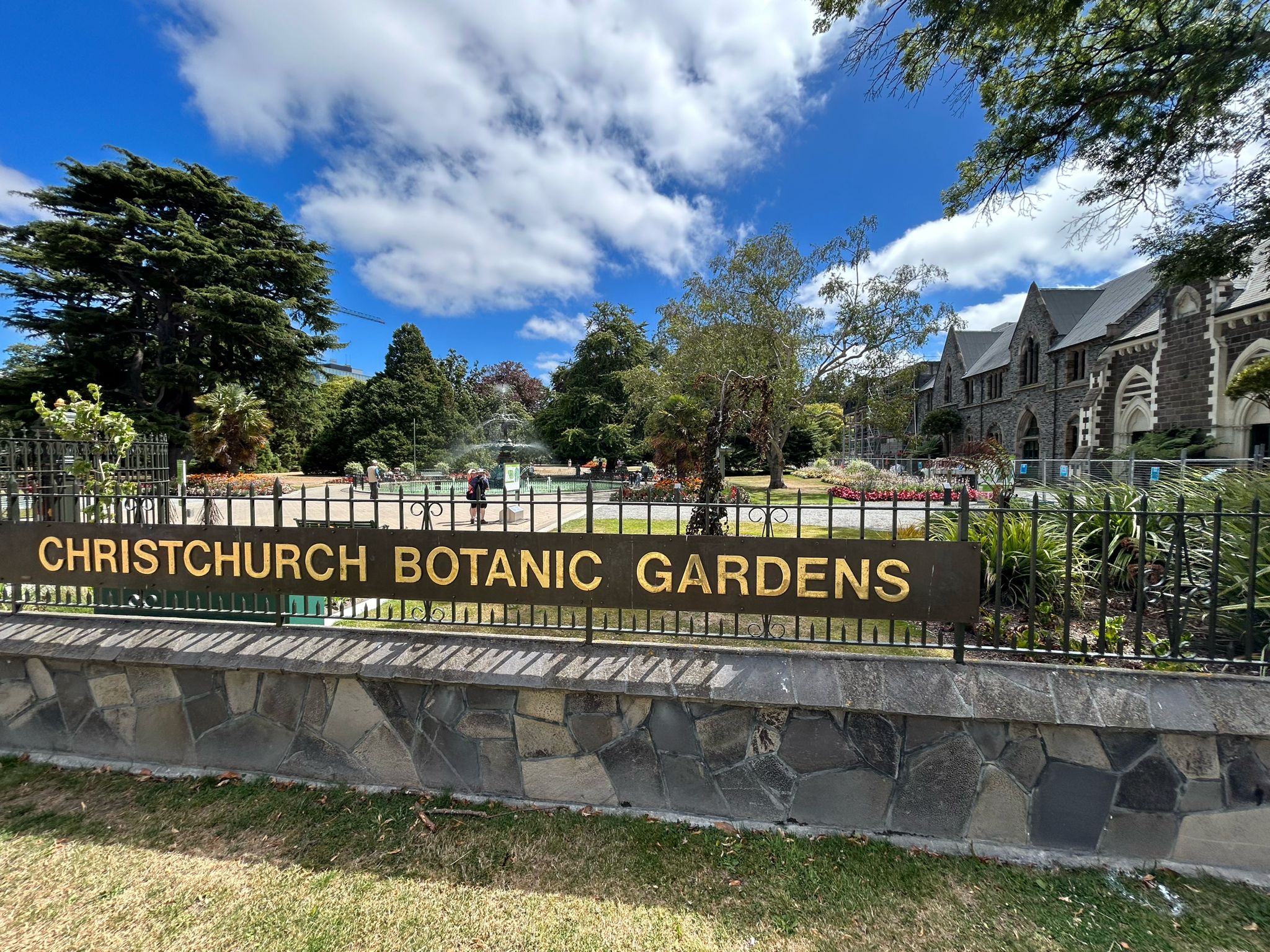 Christchurch botanical gardens