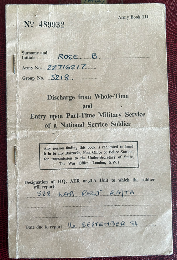 discharge papers