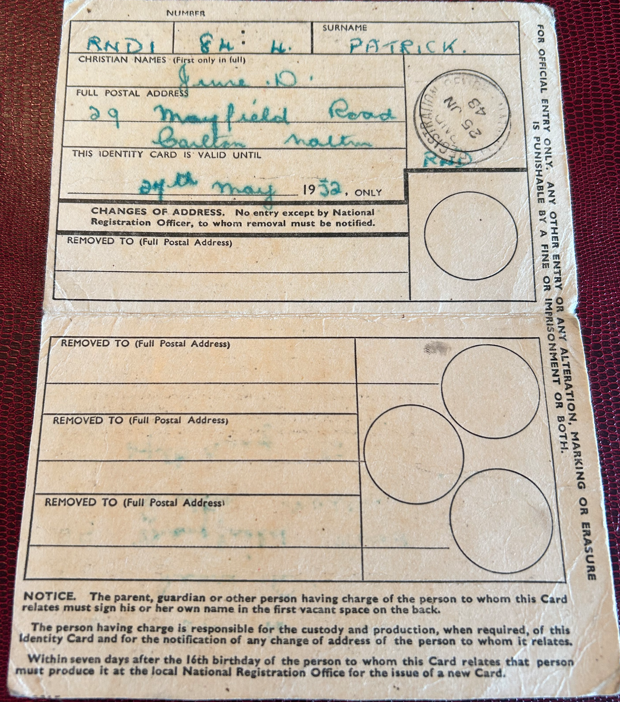 old document