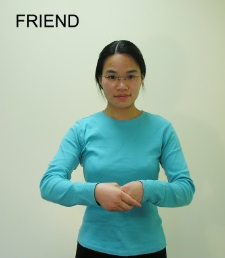 sign for friend