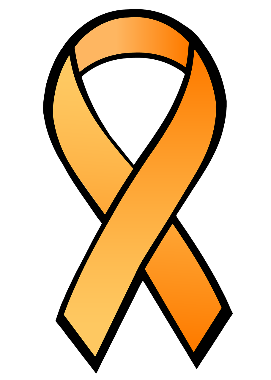 orange ribbon