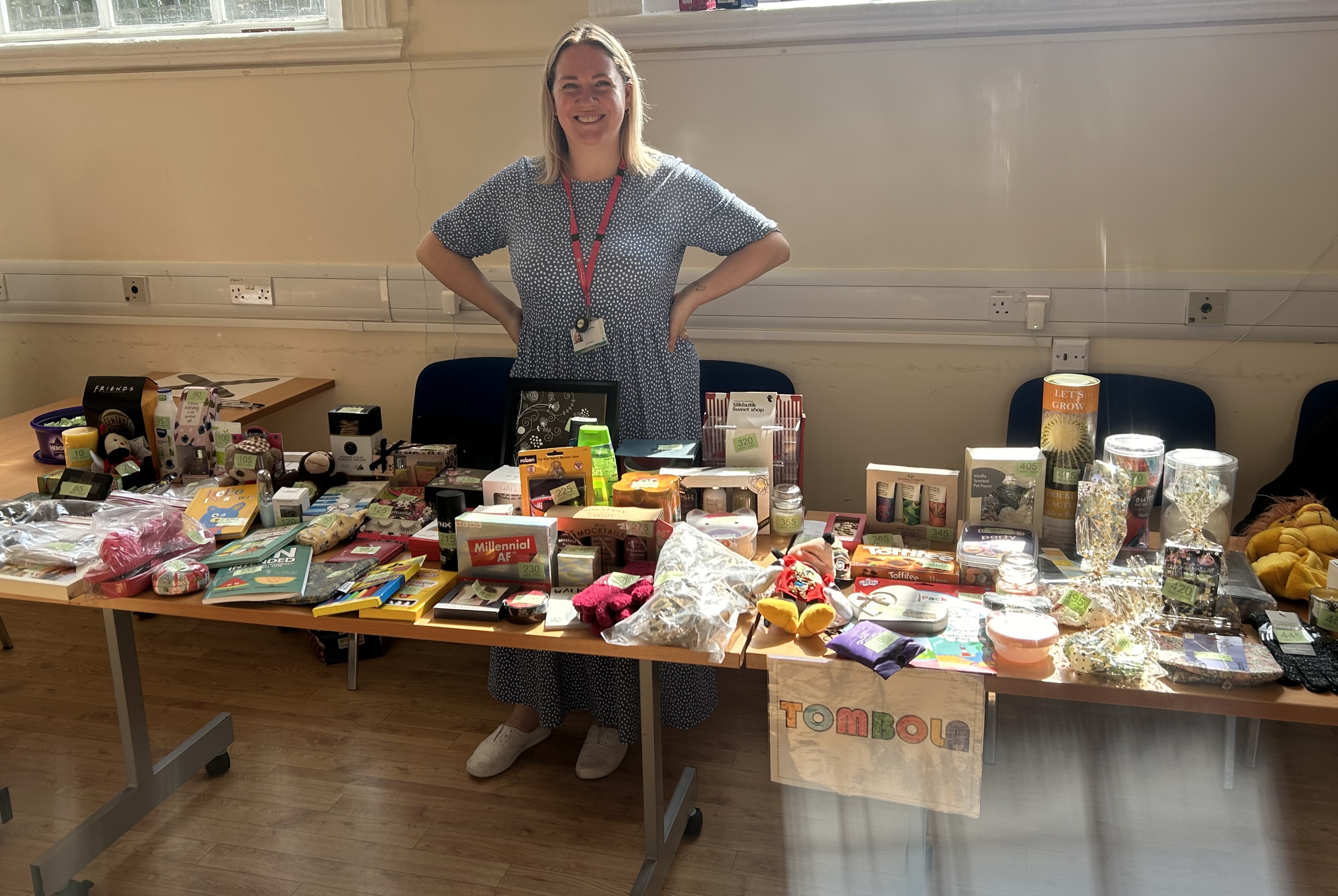tombola stall