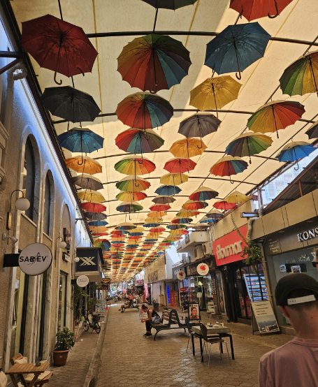 umbrellas