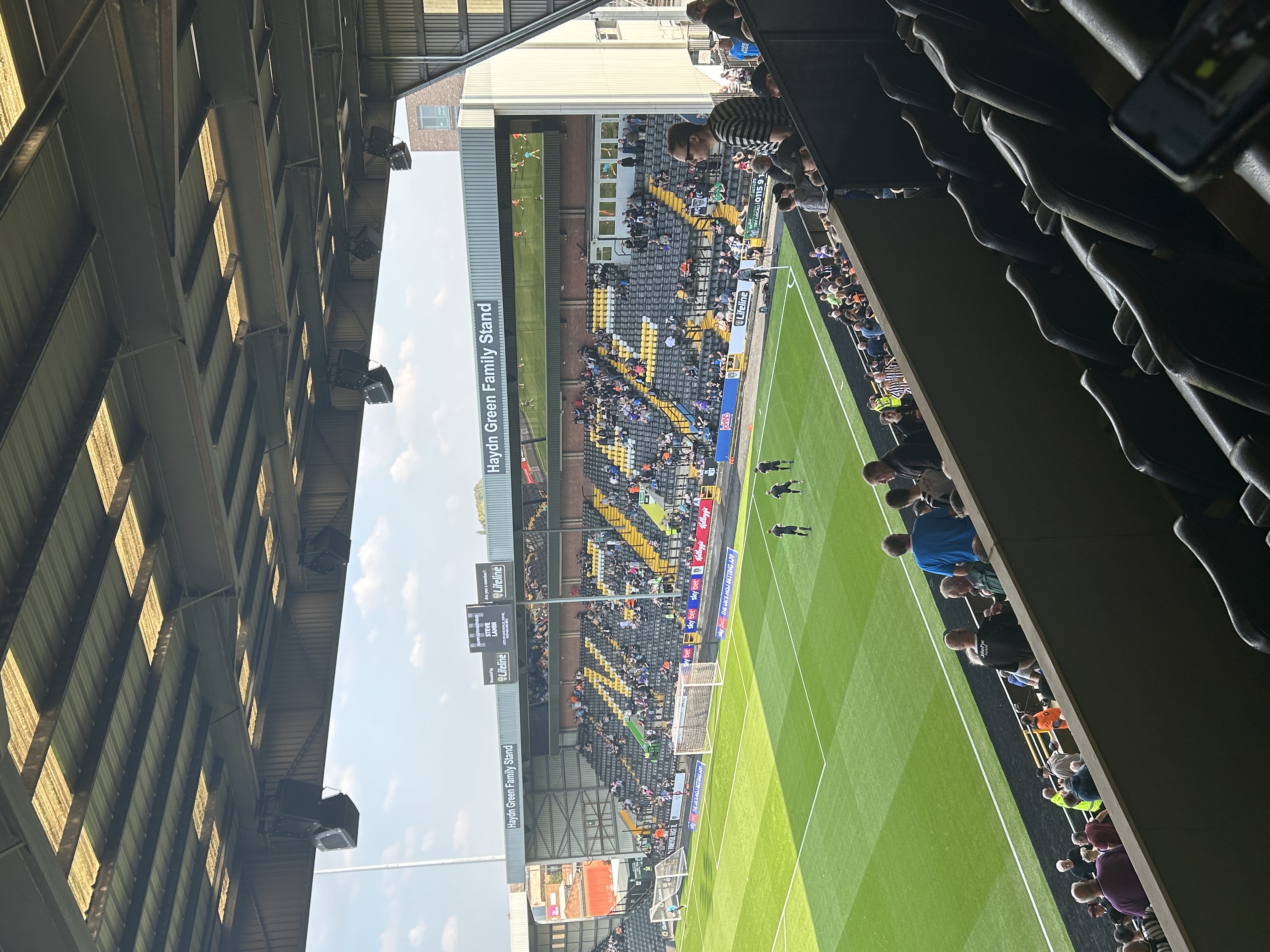 football ground