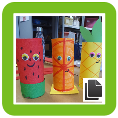 fruit pencil holders